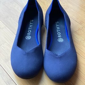 Rothys Navy “The Flat” size 11